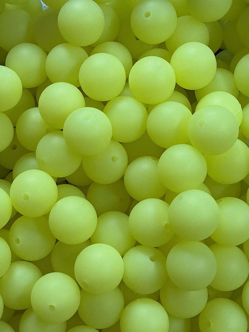 Glow in the Dark 15mm Silicone Beads