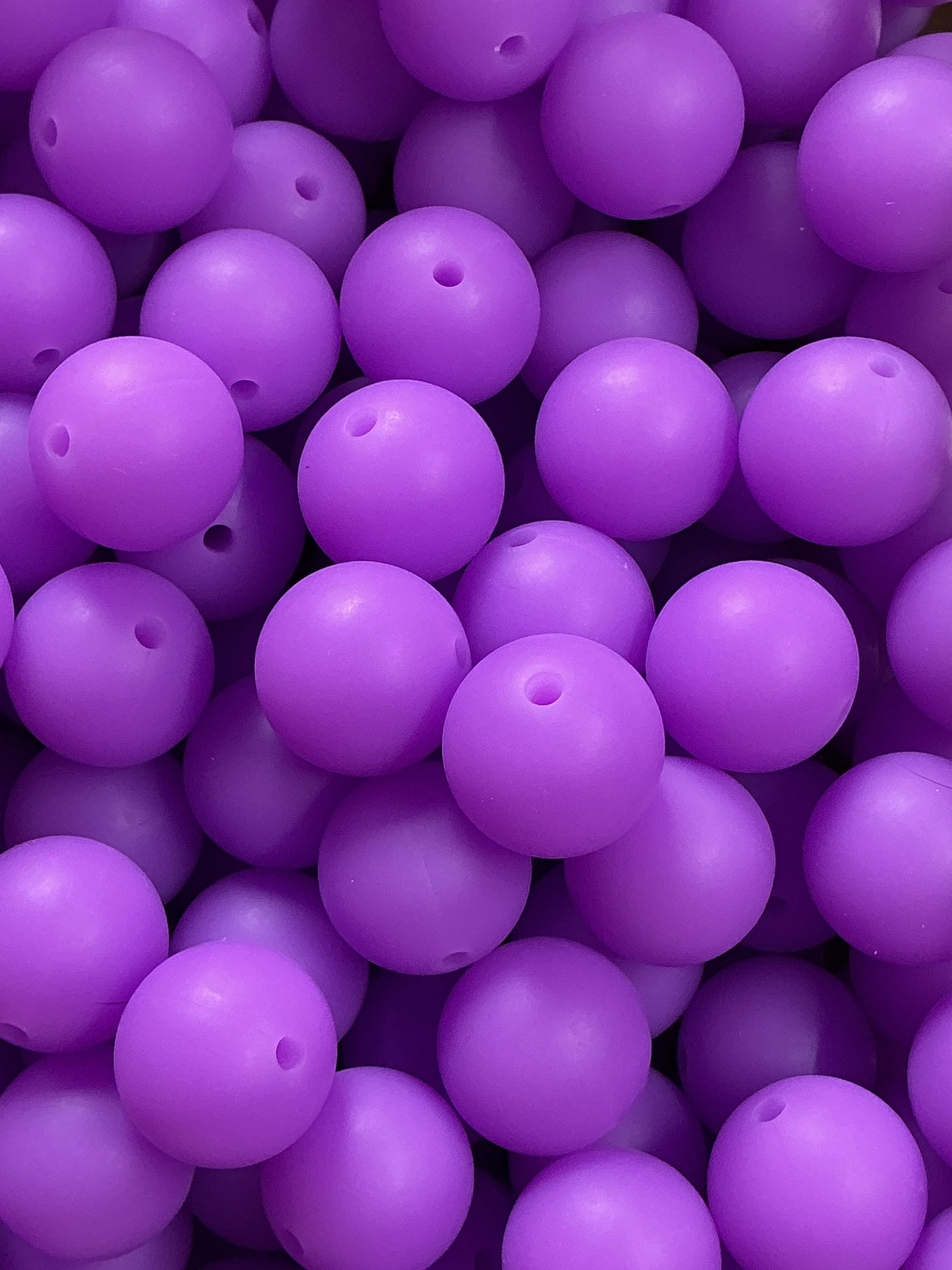 Glow in the Dark 15mm Silicone Beads