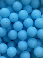 Glow in the Dark 15mm Silicone Beads