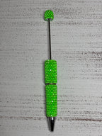 Neon Jelly Rhinestone Beadable Pen DIY