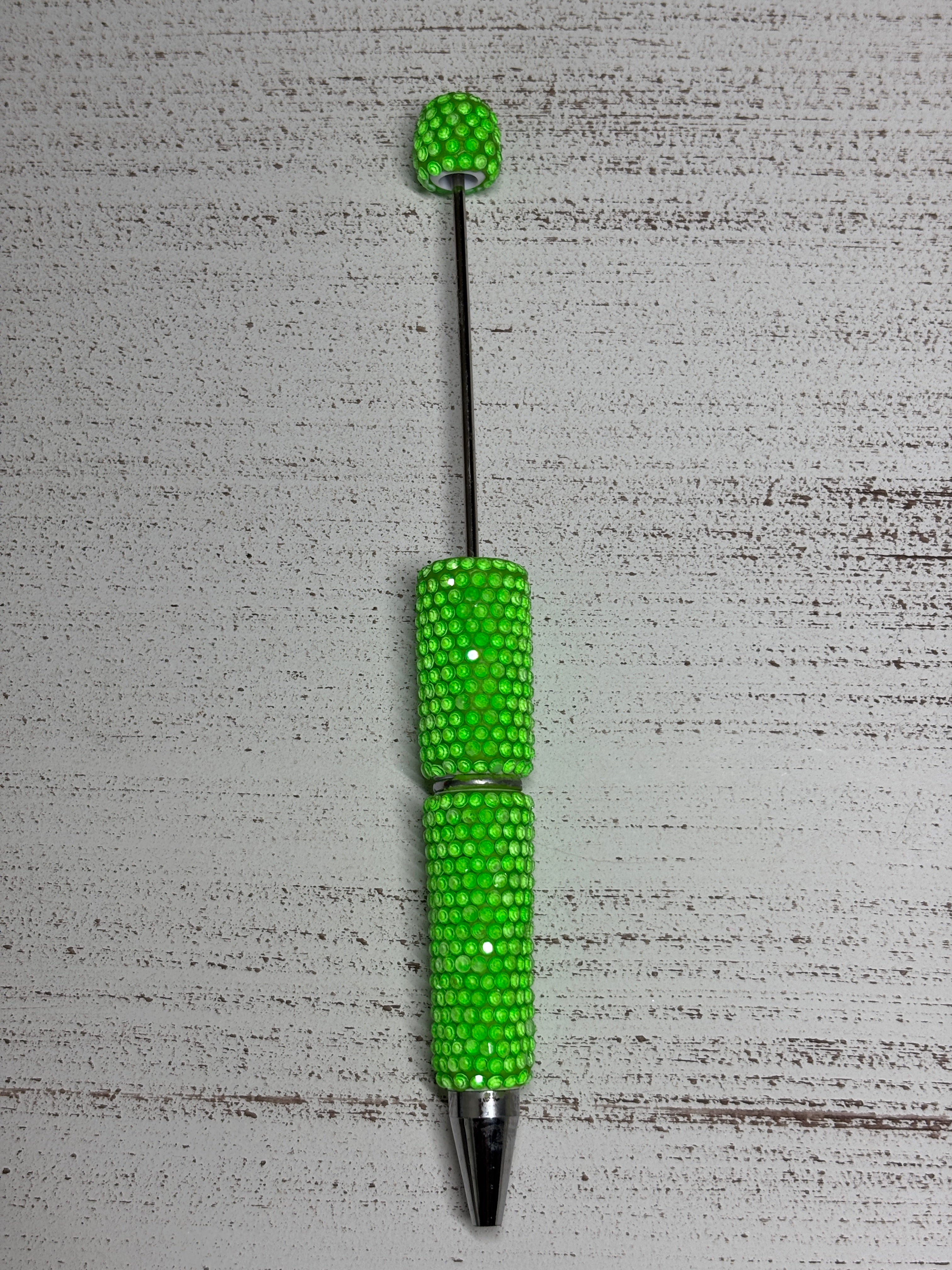 Neon Jelly Rhinestone Beadable Pen DIY