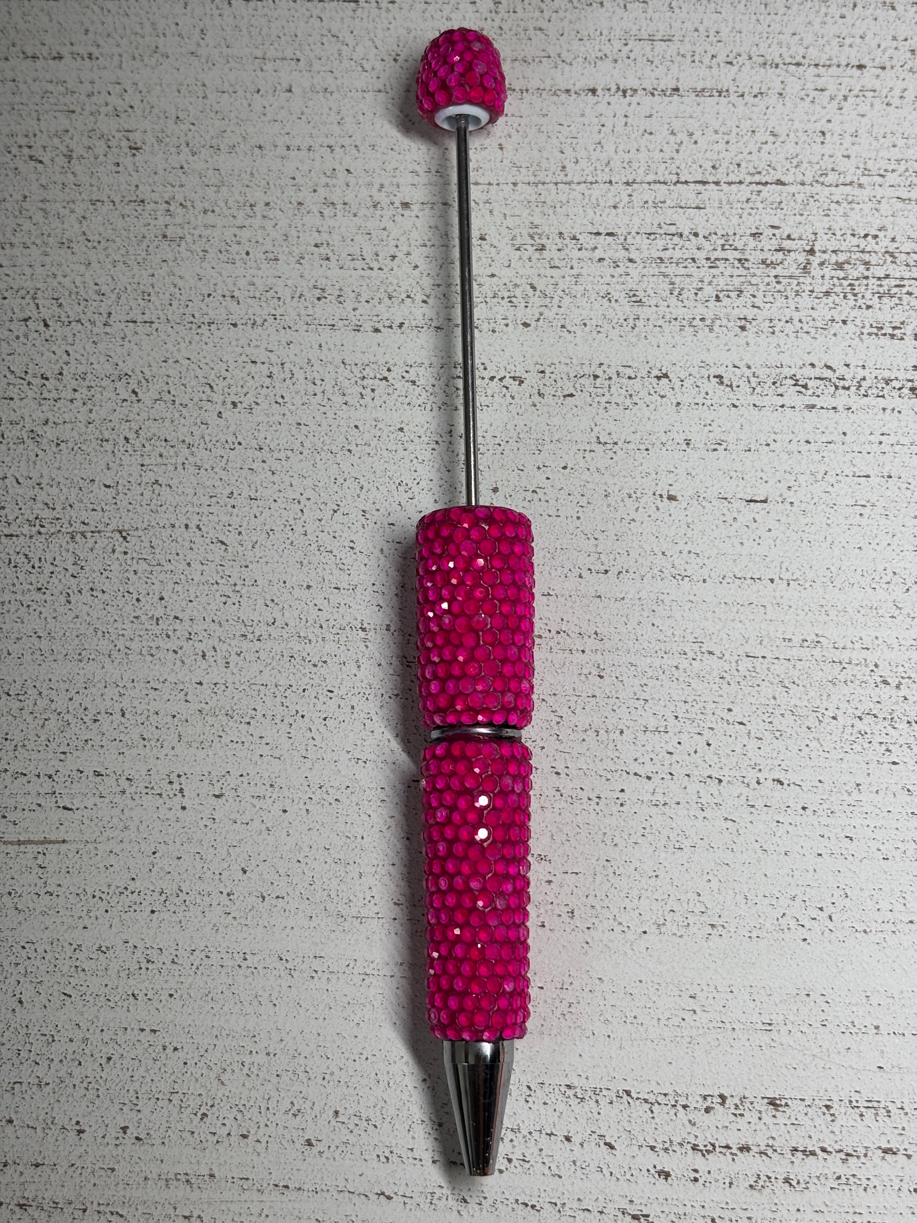Neon Jelly Rhinestone Beadable Pen DIY