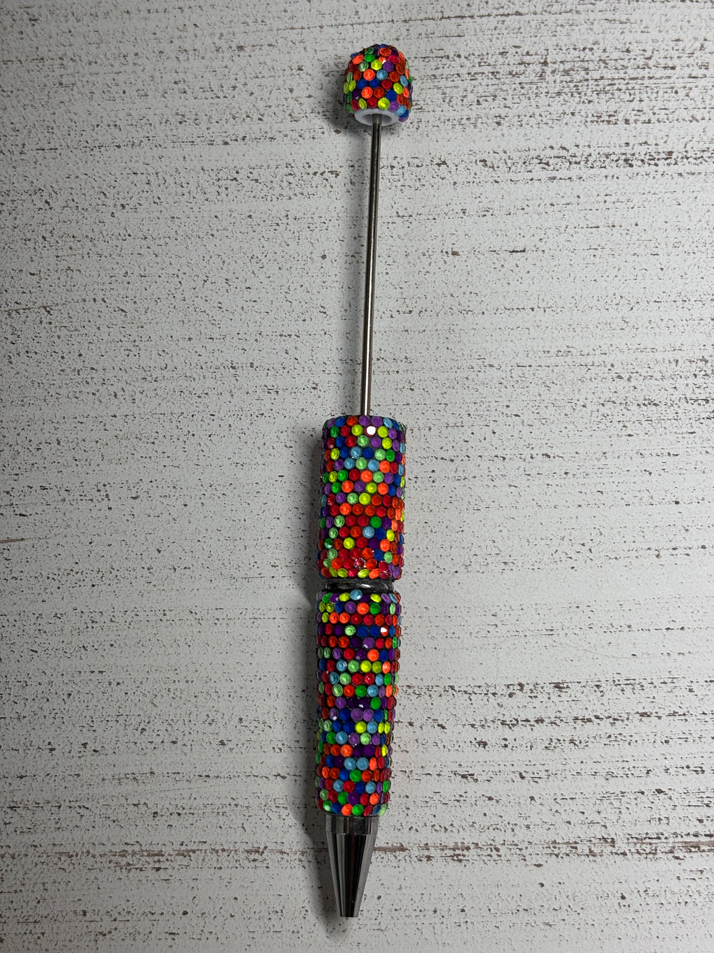 Neon Jelly Rhinestone Beadable Pen DIY