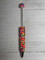 Neon Jelly Rhinestone Beadable Pen DIY