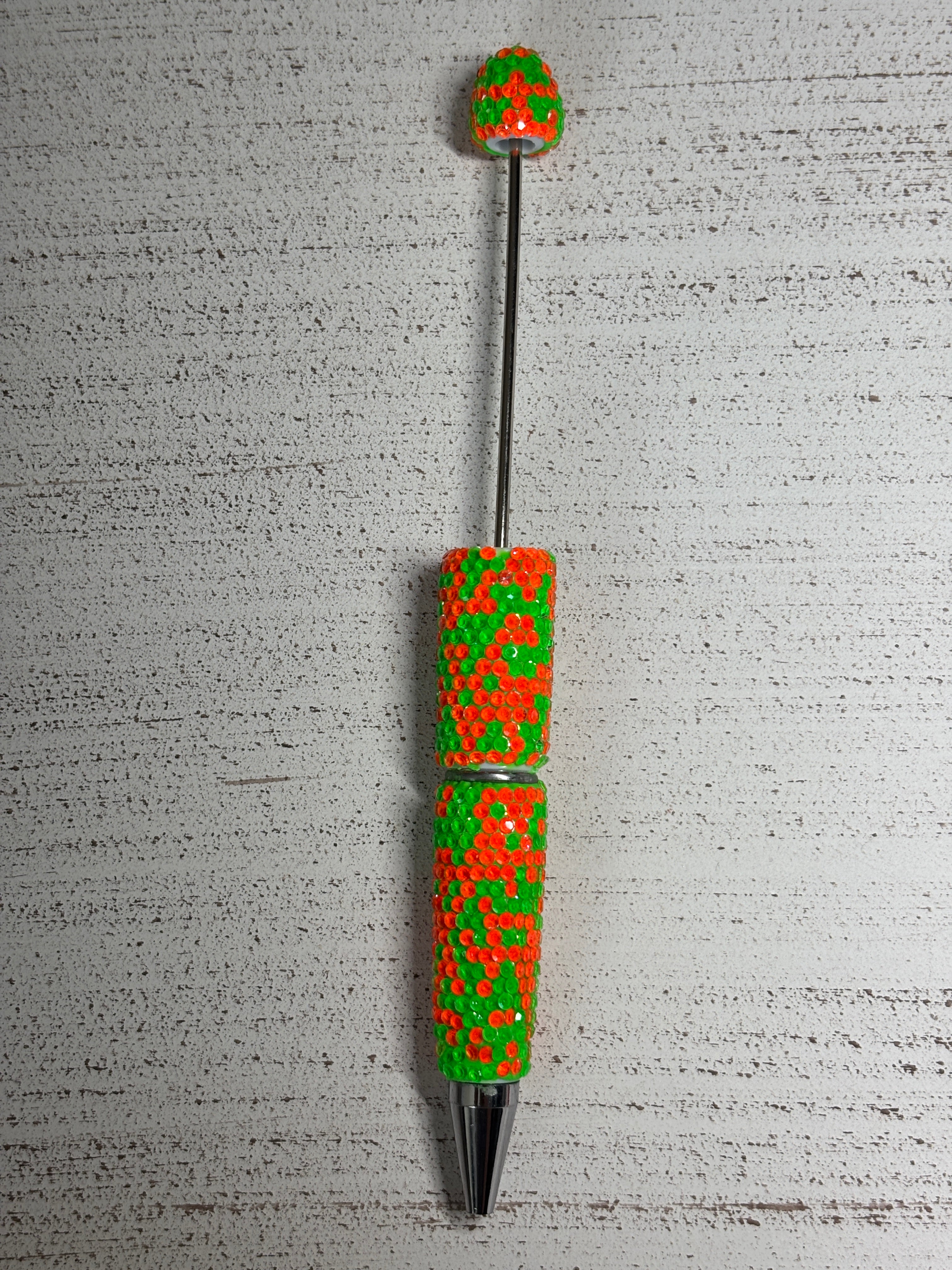 Neon Jelly Rhinestone Beadable Pen DIY