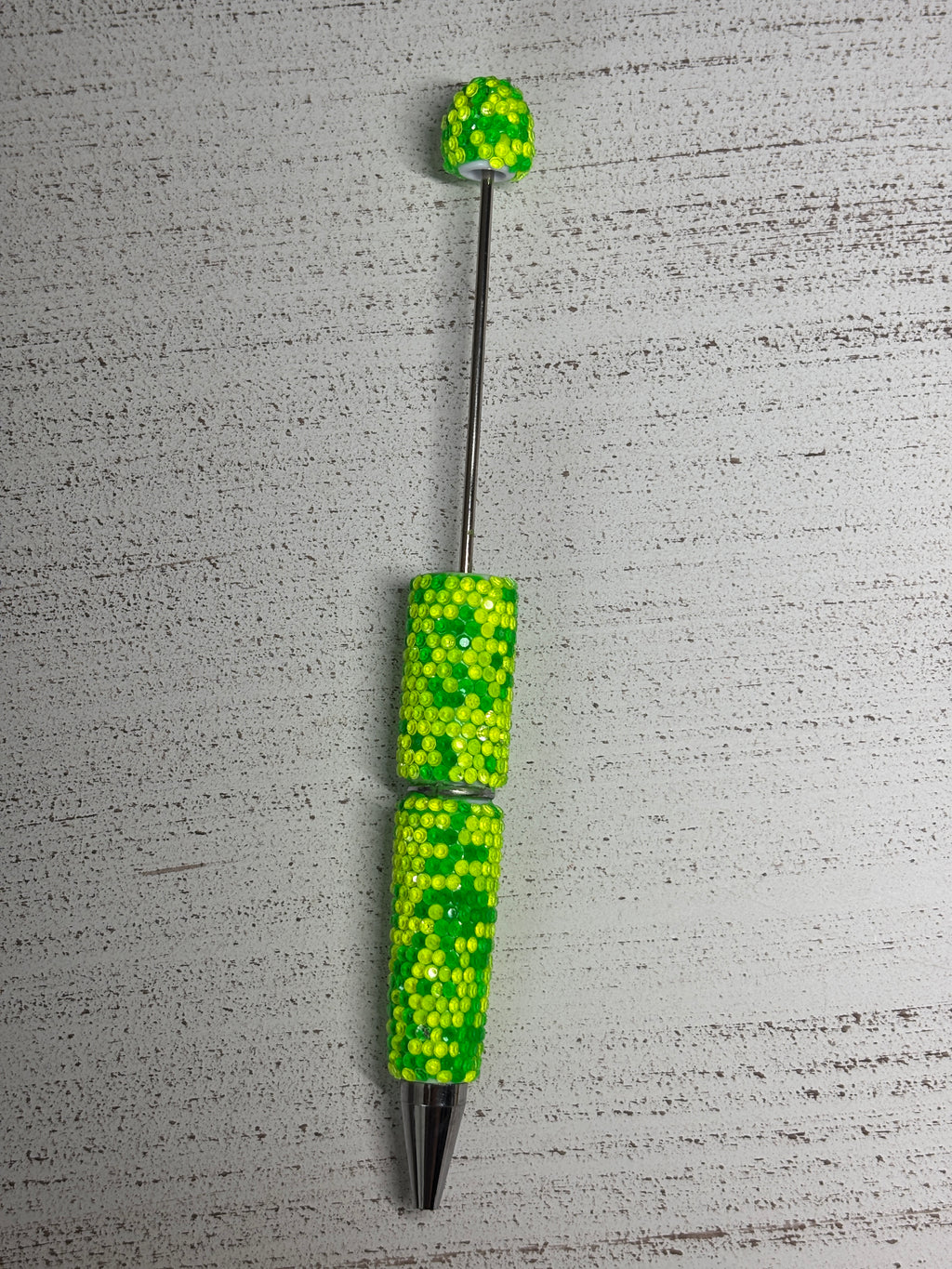 Neon Jelly Rhinestone Beadable Pen DIY