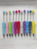 Sugar Heart DIY Beadable Pen