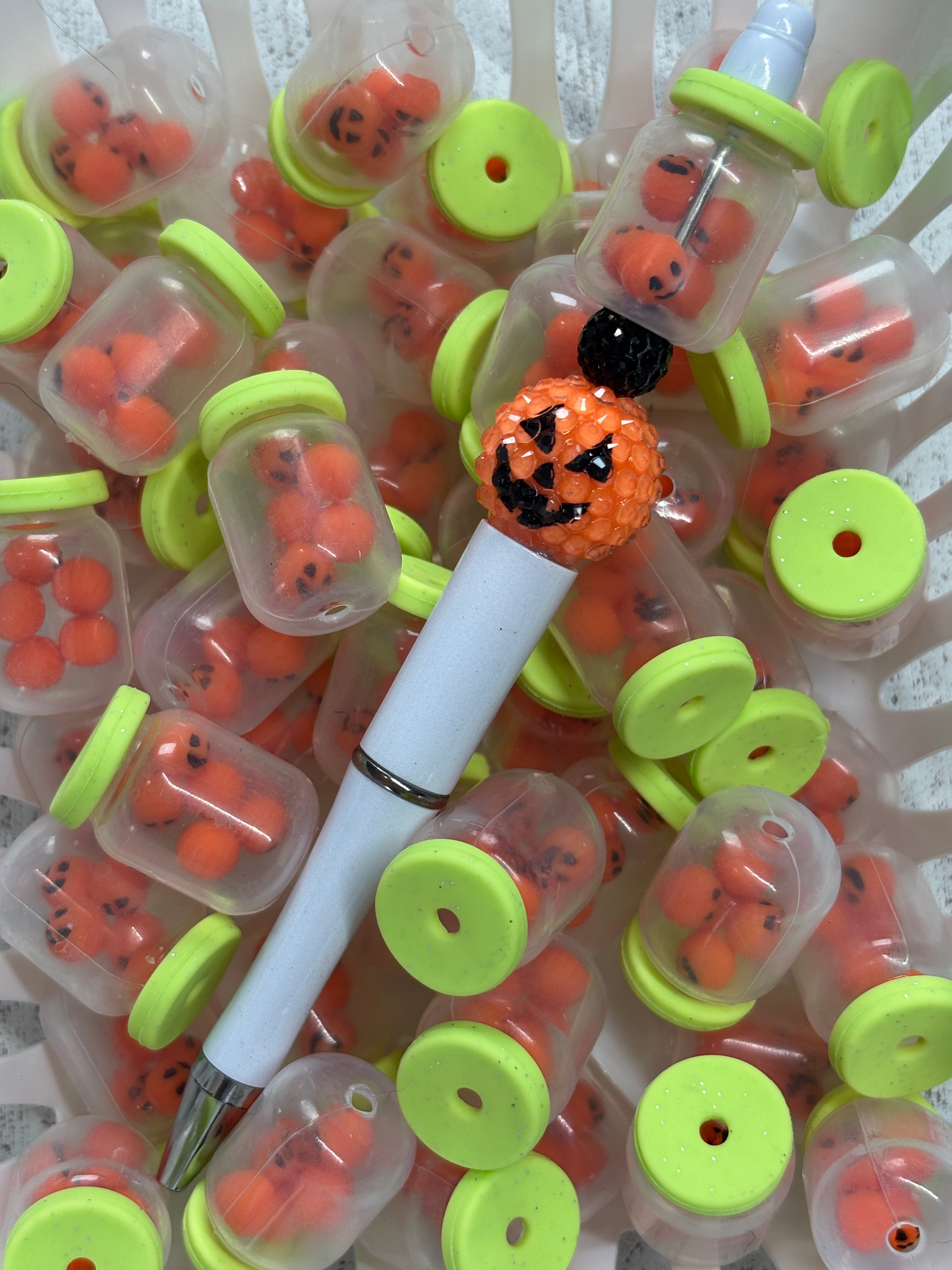 Silicone Focal 3D Pumpkin Jar