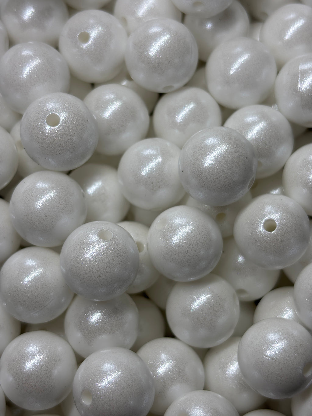 15mm Opal Silicone Bead