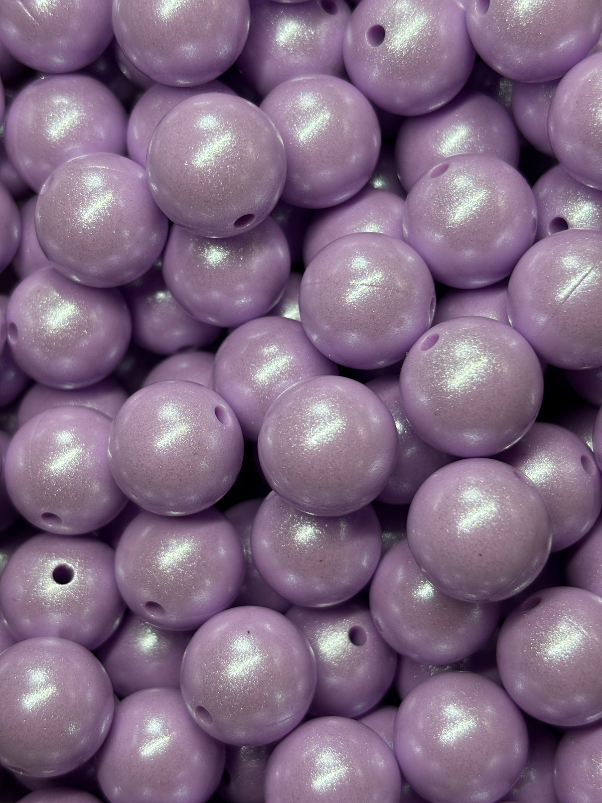15mm Opal Silicone Bead