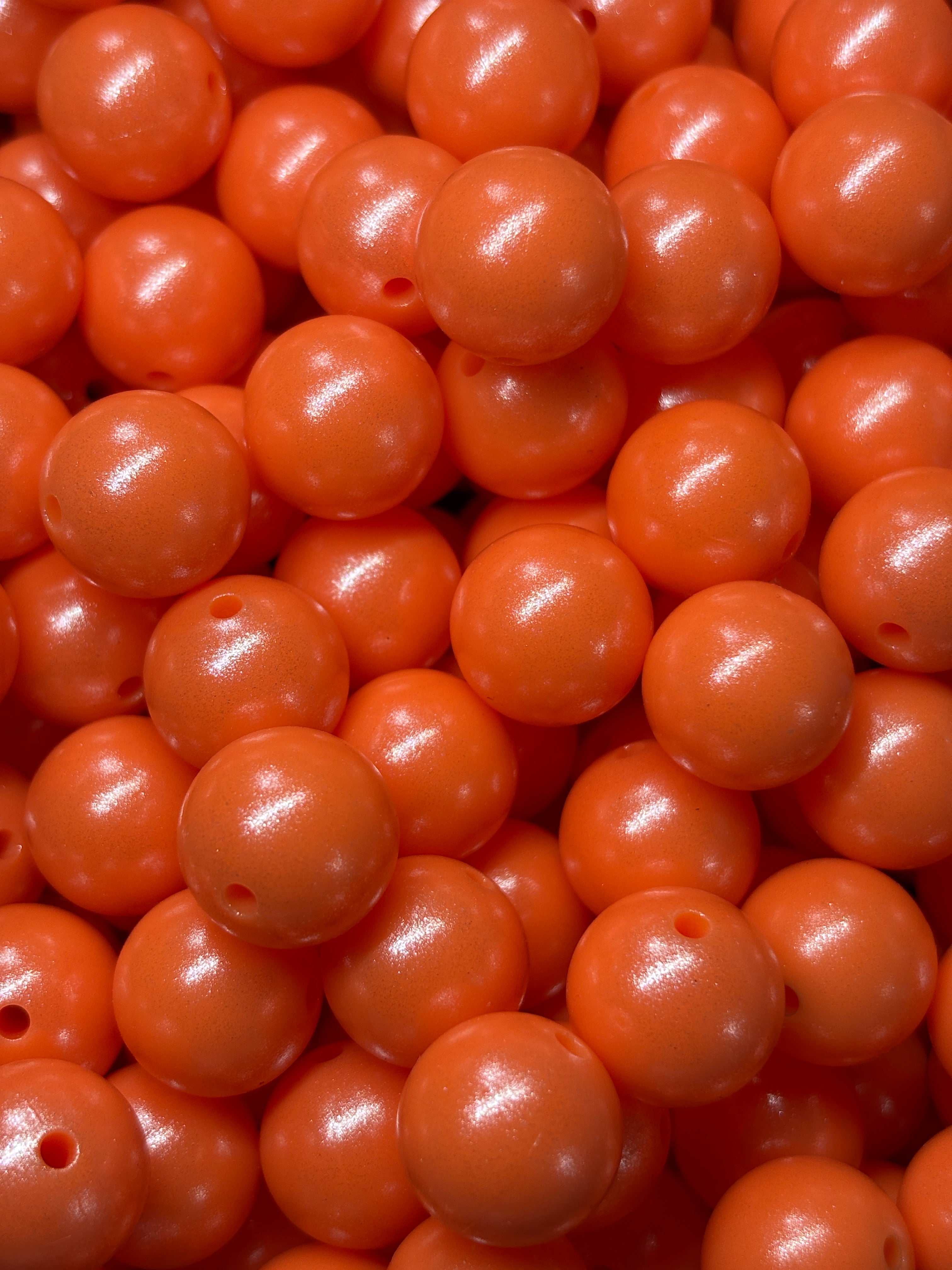 15mm Opal Silicone Bead