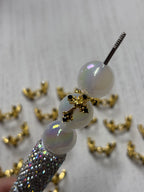 Fancy Bead Caps Pack of 20