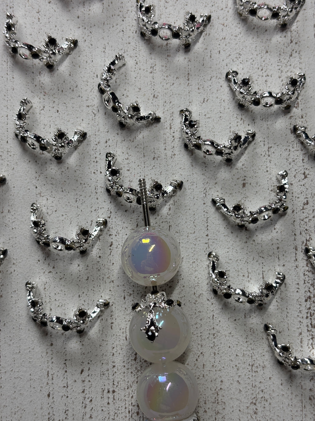 Fancy Bead Caps Pack of 20
