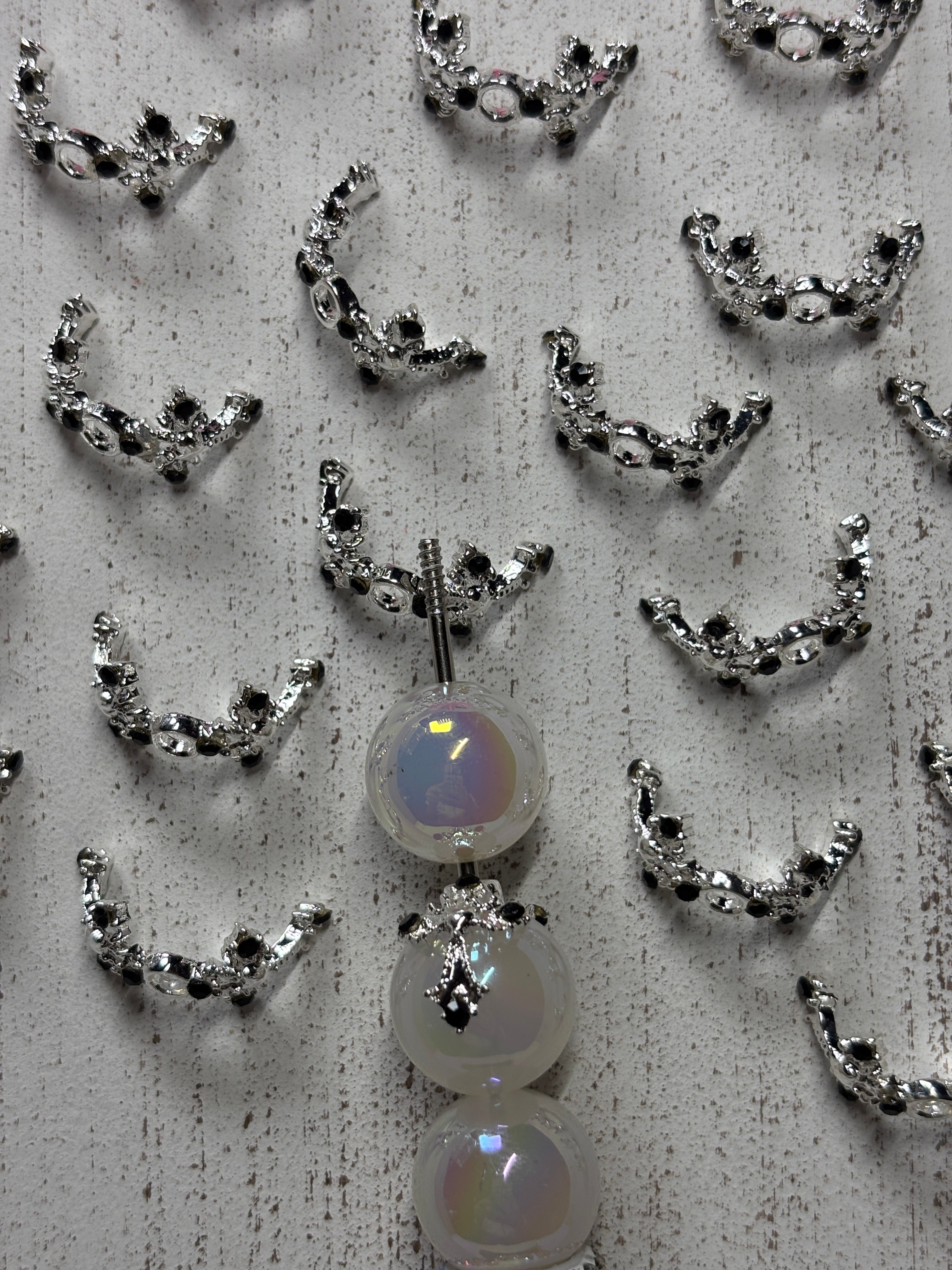 Fancy Bead Caps Pack of 20