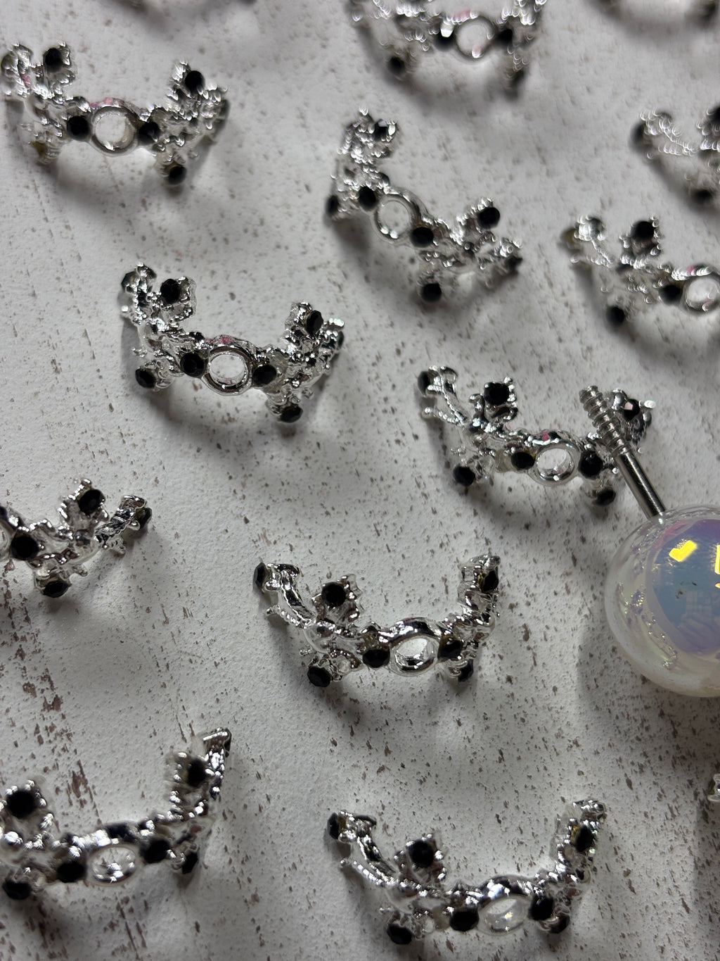 Fancy Bead Caps Pack of 20