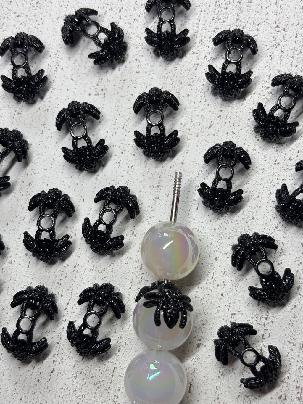 Fancy Bead Caps Pack of 20
