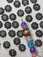 Fancy Bead Caps Pack of 20