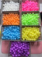 Glow in the Dark 15mm Silicone Beads