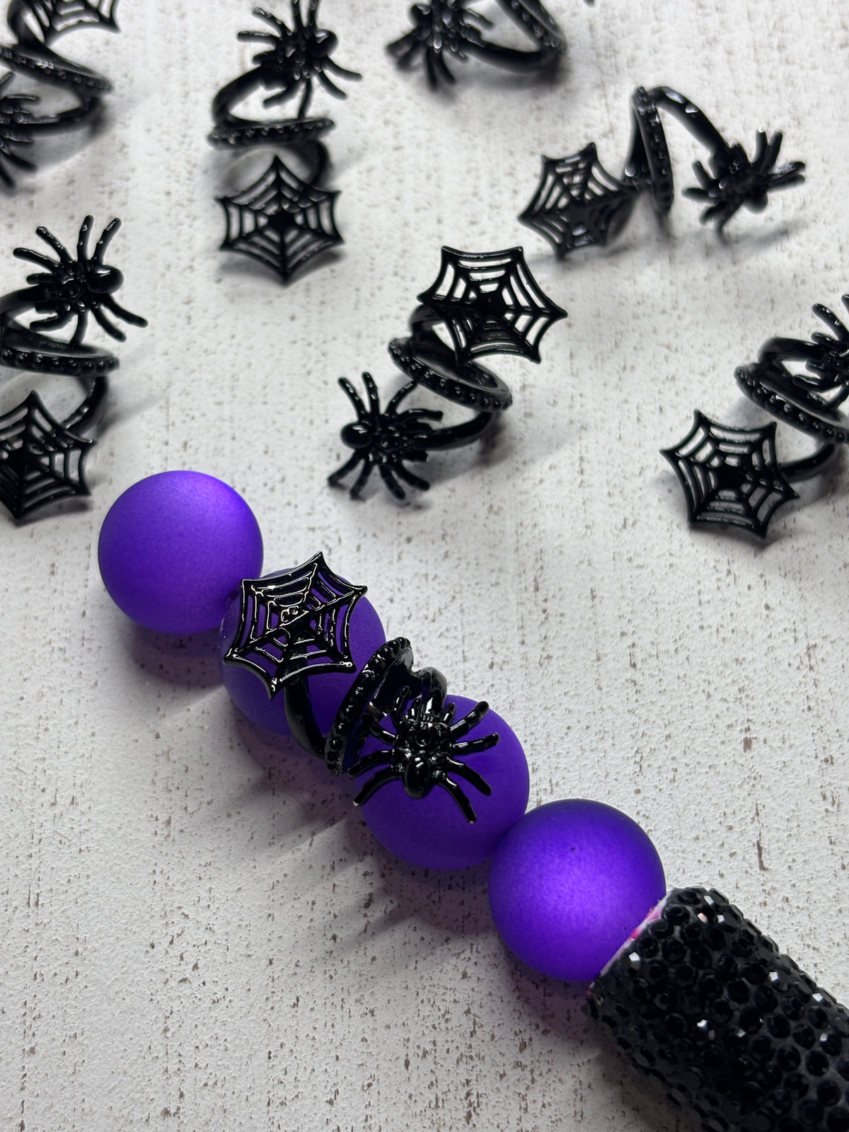 Spider and Web Spacer Pack of 8
