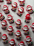Santa Silicone Focal Bead