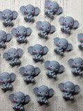 Elephant Silicone Focal Bead