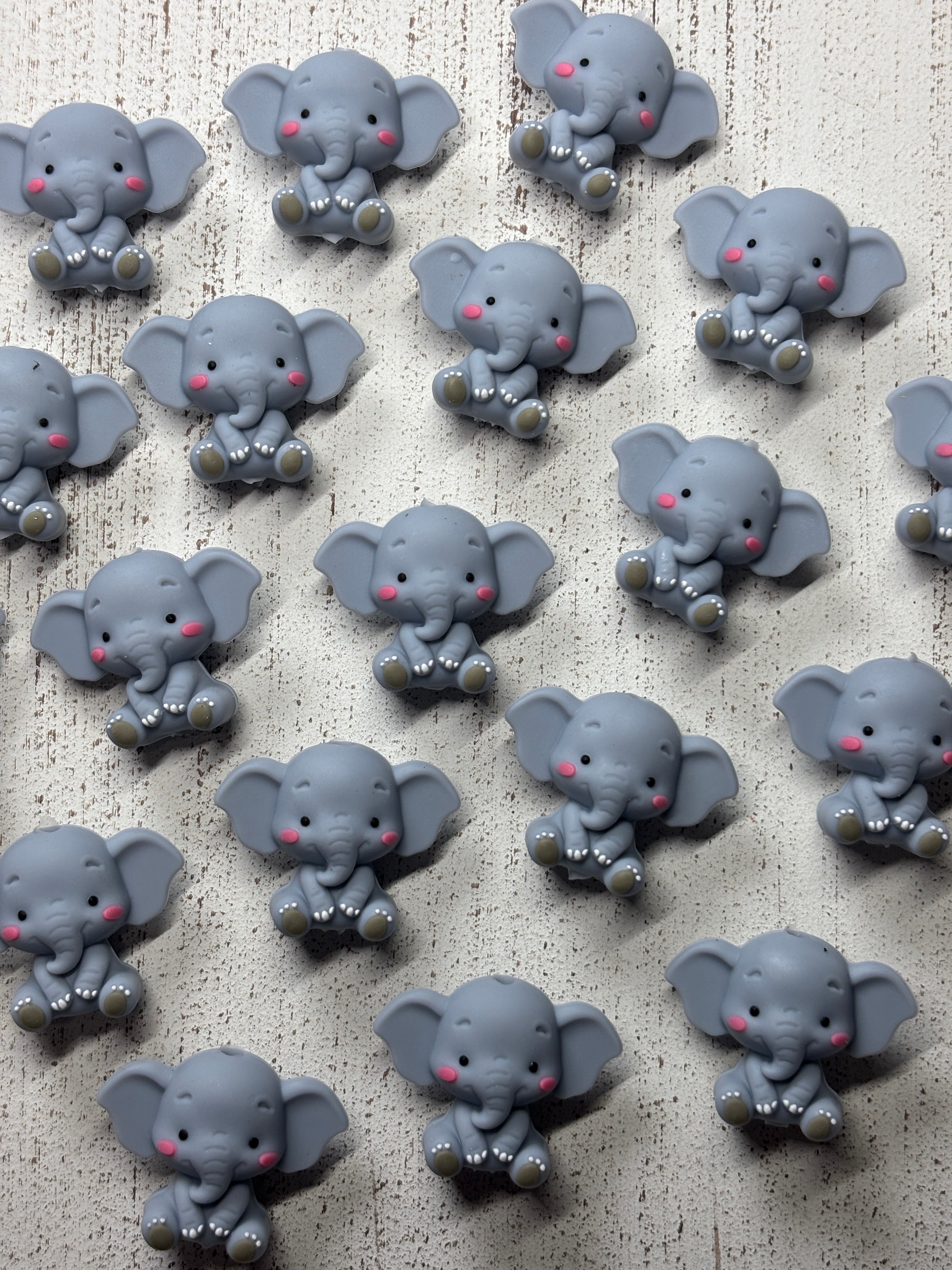 Elephant Silicone Focal Bead