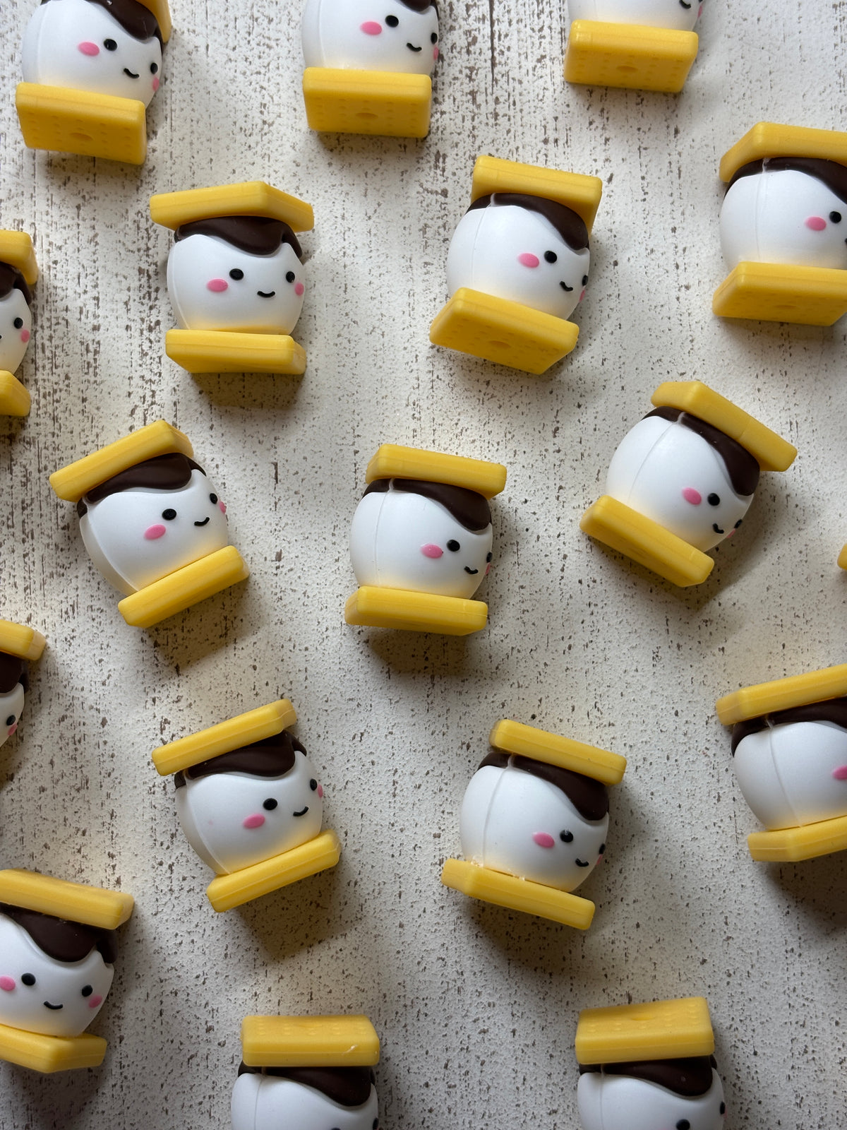 Smores Silicone Focal Bead
